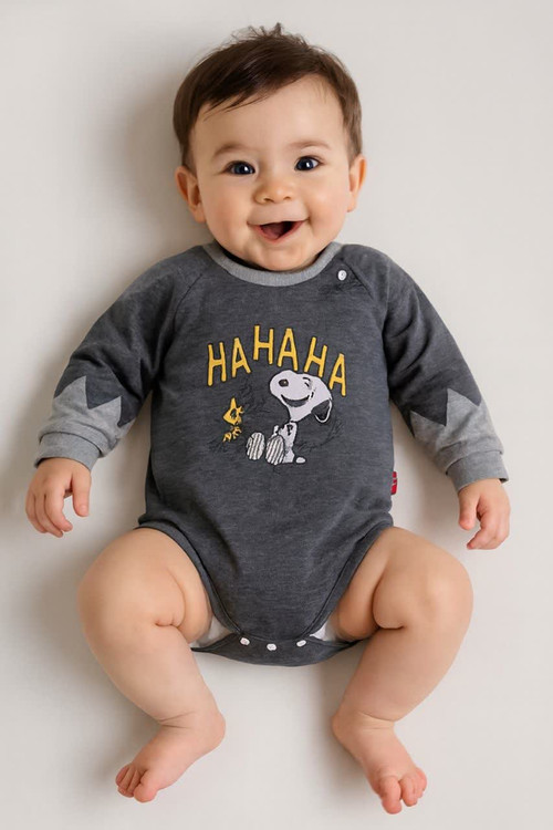 سرهمی نوزادی پسرانه 3 تا 9 ماه طرح اسنوپی