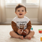 بادی زیردکمه نوزادی آستین بلند 8 تا 18 ماه