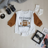 بادی زیردکمه نوزادی آستین بلند 8 تا 18 ماه