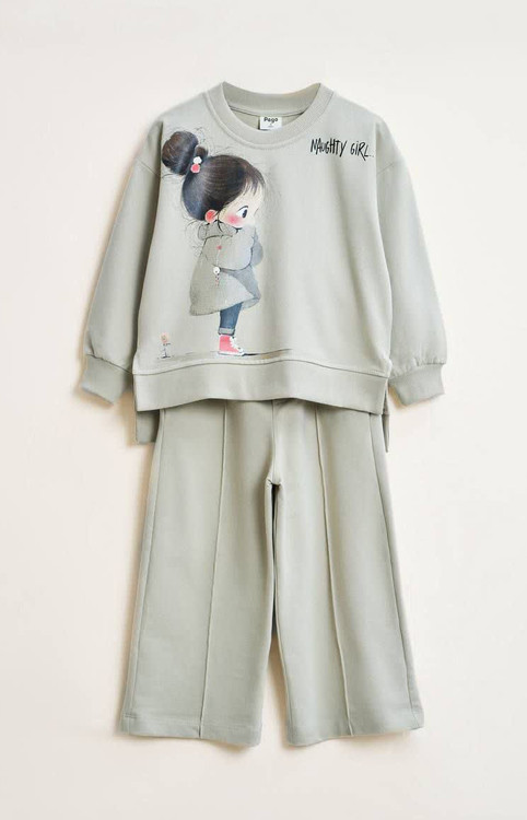 بلوز دورس و شلوار بگ 3 تا 10 سال