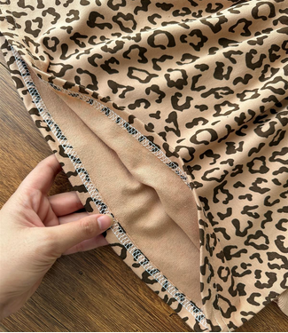 پیراهن دورس پلنگی دخترانه 2 تا 7 سال