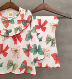 ست راحتی ریلی بلوز و شلوار بوت کات 7 تا 12 سال