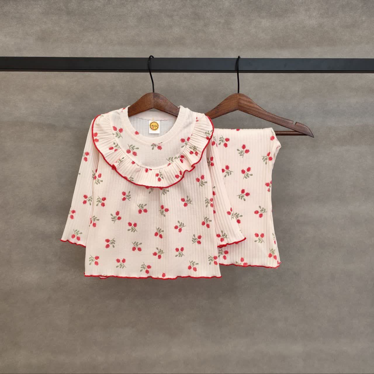 ست راحتی با شلوار بوت کات 7 تا 12 سال