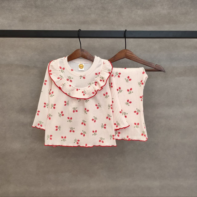 ست راحتی با شلوار بوت کات 1 تا 12 سال