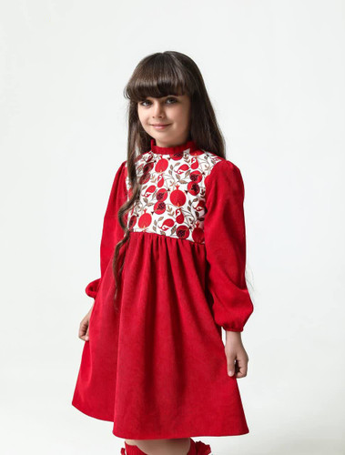 پیراهن یلدایی دخترانه 6 تا 13 سال