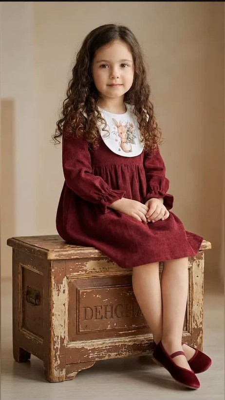پیراهن دخترانه 3 تا 9 سال
