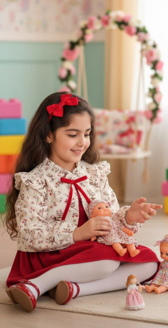 کت و سارافون دخترانه 7 تا 12 سال