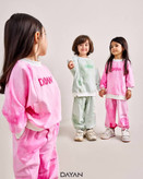 ست بلوز و شلوار طرح آبرنگ 3 تا 7 سال