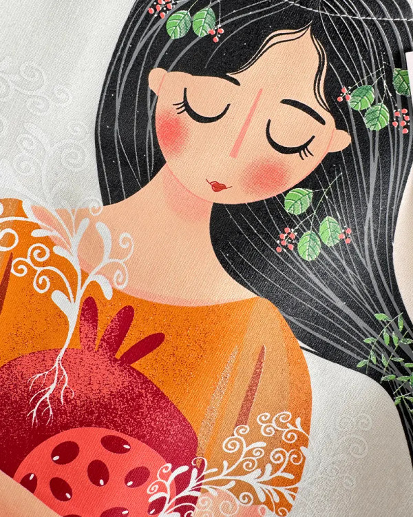 بلوز دورس طرح دختر رویا 3 تا 14 سال