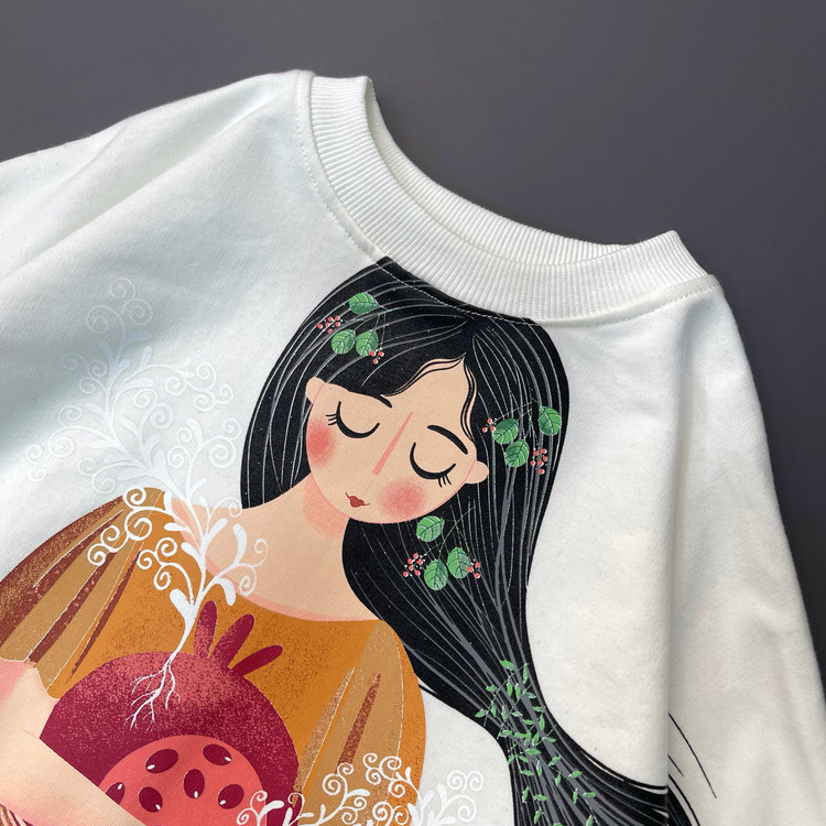 بلوز دورس طرح دختر رویا 3 تا 14 سال