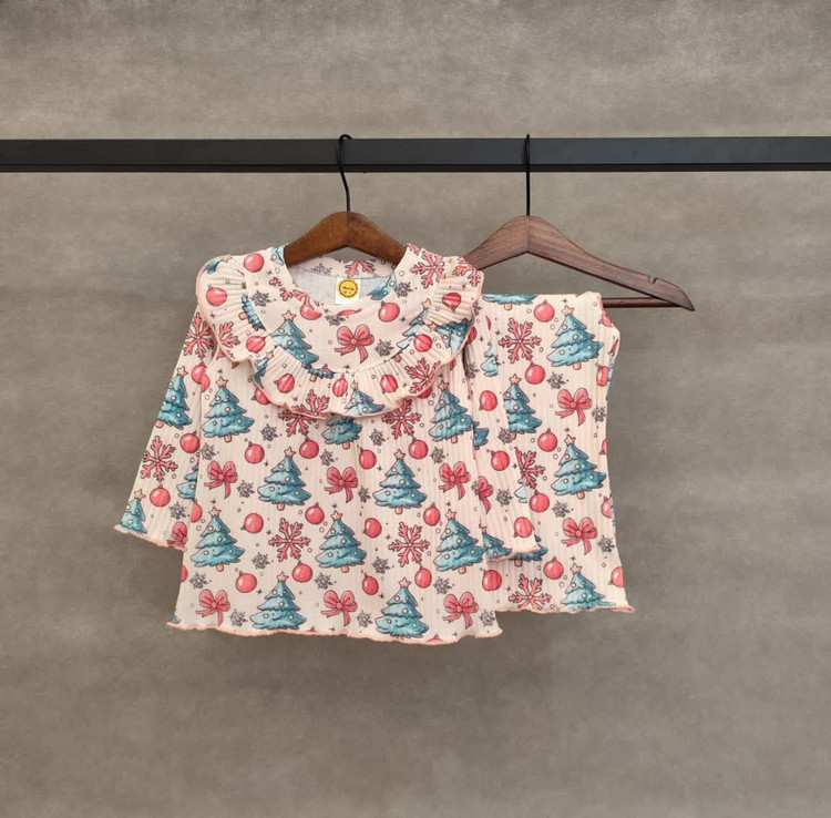 ست راحتی با شلوار بوت کات 1 تا 6 سال