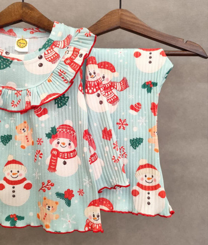 ست راحتی با شلوار بوت کات 1 تا 6 سال