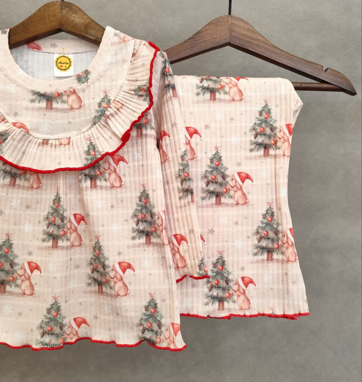 ست راحتی با شلوار بوت کات 1 تا 6 سال