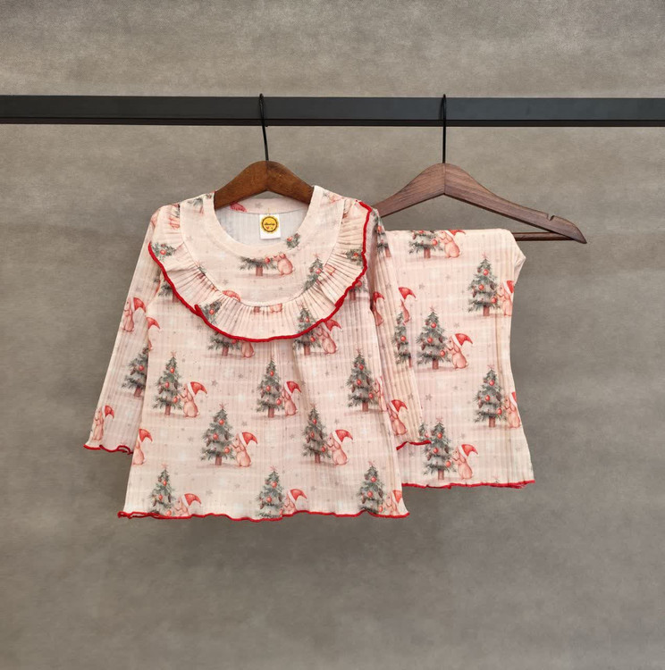 ست راحتی با شلوار بوت کات 1 تا 6 سال