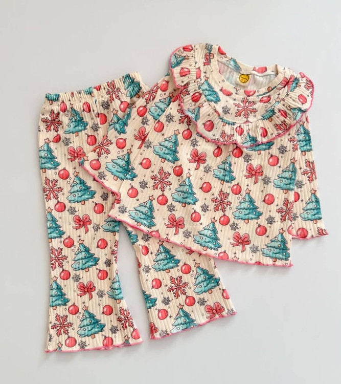 ست راحتی با شلوار بوت کات 1 تا 6 سال