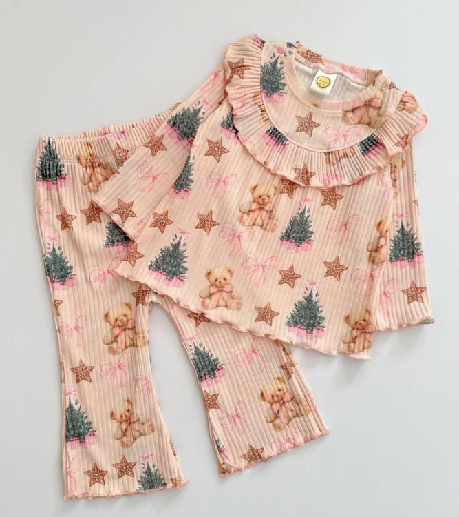 ست راحتی با شلوار بوت کات 1 تا 6 سال