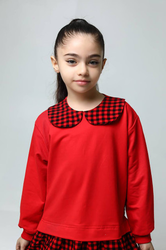 تونیک دخترانه مدل اسکاتیش 2 تا 9 سال