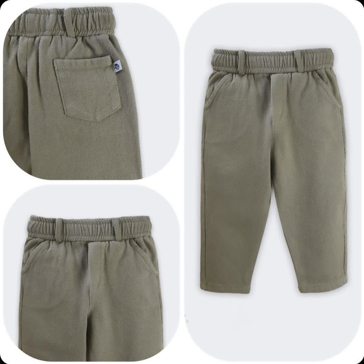 شلوار کتان 3 تا 6 سال پسرانه و دخترانه برند مانکی