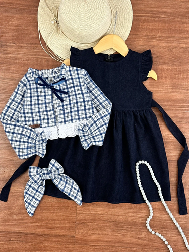 کت سارافون مخمل دخترانه 2 تا 8 سال