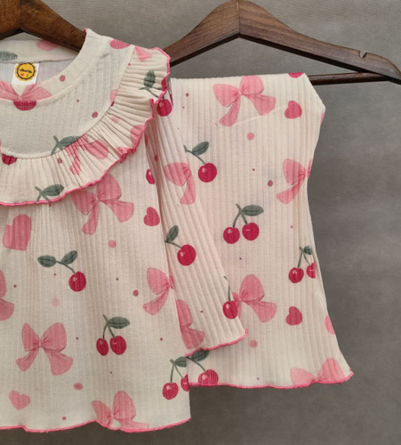 ست راحتی ریلی بلوز و شلوار بوت کات 1 تا 12 سال