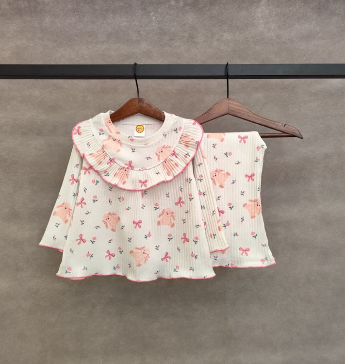 ست راحتی با شلوار بوت کات 1 تا 6 سال