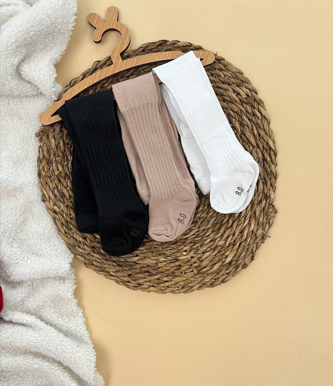 جوراب شلواری کبریتی دخترانه از نوزادی تا 6 سال