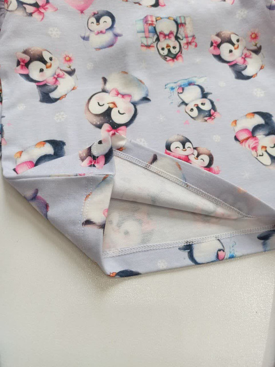 بلوز و شلوار راحتی سرشانه چین دار 1 تا 12 سال