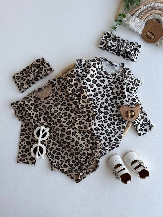 بادی کبریتی پلنگی از 3 تا 24 ماه با هد