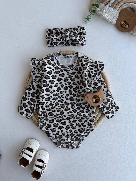 بادی کبریتی پلنگی از 3 تا 24 ماه با هد