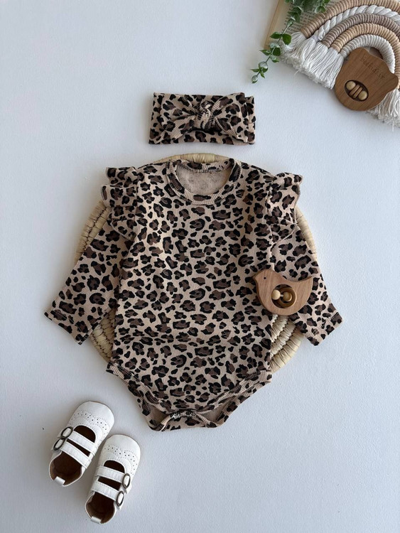 بادی کبریتی پلنگی از 3 تا 24 ماه با هد