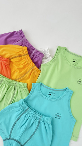 ست رکابی شورت بچه گانه از 3 تا 12 سال