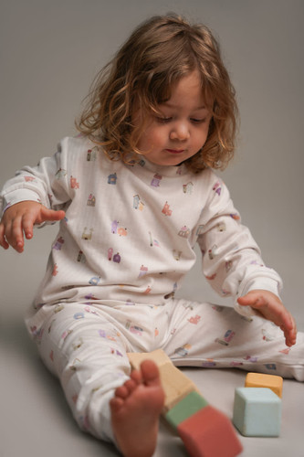 ست راحتی سوزنی نوزادی 6 ماه تا 4 سال