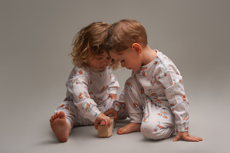 ست راحتی سوزنی نوزادی 6 ماه تا 4 سال