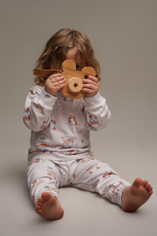 ست راحتی سوزنی نوزادی 6 ماه تا 4 سال