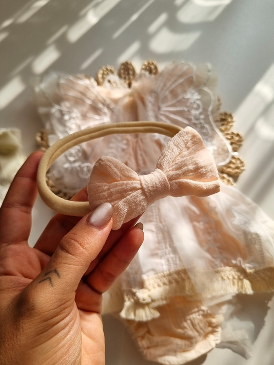 بادی پیراهن نوزادی 3 تا 18 ماه مدل پروانه