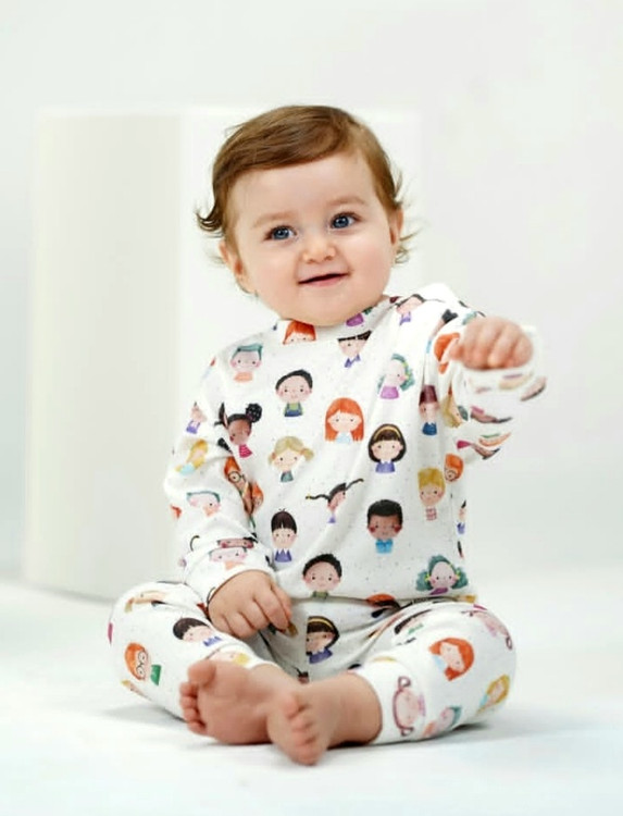 ست نوزادی طرح بچه های شاد از نوزادی تا 3 سال