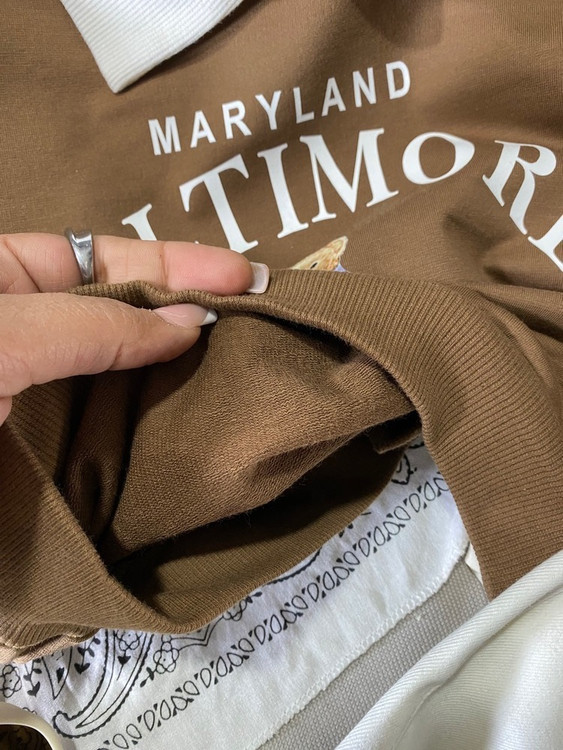 بلوز پسرانه از 1 تا 7 سال طرح بالتیمور