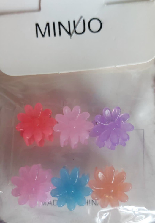 کلیپس بیبی شمعی بسته 6 عددی