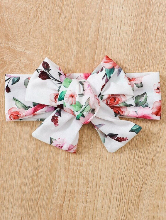 بادی نوزادی دخترانه با هدبند 1 تا 18 ماه