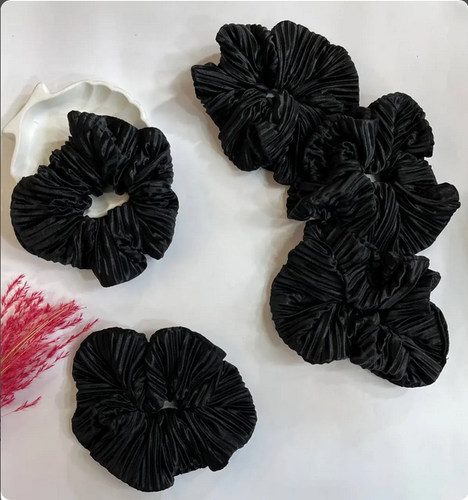 کش اسکرانچ ساتن چروک دخترانه