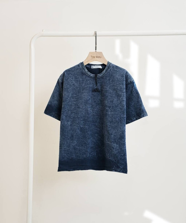 تیشرت بچگانه تک زیپی سنگ شور ۳ تا ۱۰ سال