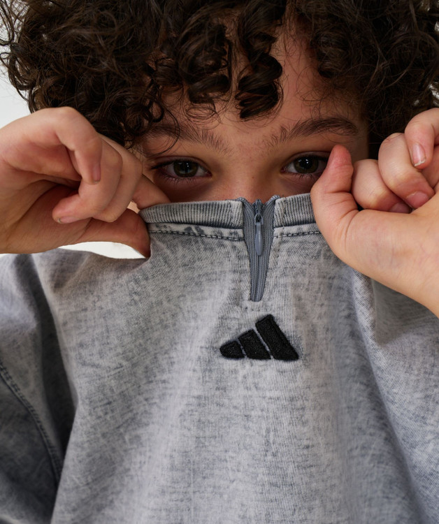 تیشرت بچگانه تک زیپی سنگ شور ۳ تا ۱۰ سال