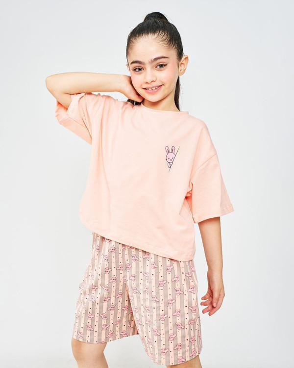 کراپ شورتک دخترانه ۱ تا ۷ سال