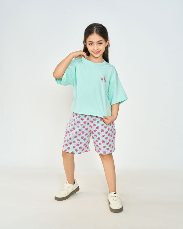 کراپ شورتک دخترانه ۱ تا ۷ سال