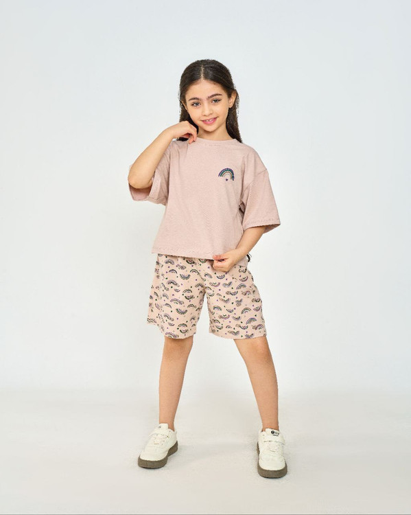 کراپ شورتک دخترانه ۱ تا ۷ سال