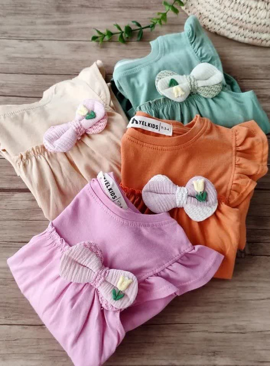 سارافون دخترانه ۳ تا ۱۰ سال رنگبندی