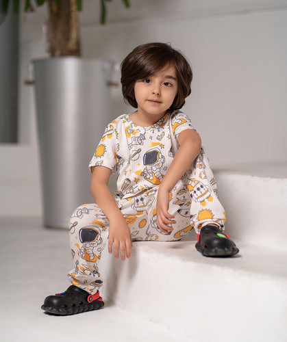 خرید و قیمت ست تیشرت و شلوار راحتی بچه گانه پسرانه ۲ تا 7 سال شیک و ارزان