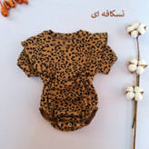 قیمت و خرید بادی پلنگی نوزادی دخترانه ۳ ماه تا 2 سال رنگبندی رنگبندی جدید و شیک