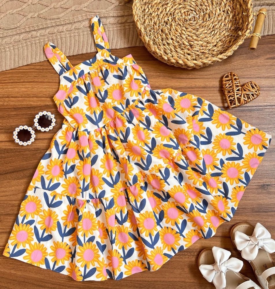 پیراهن بچه گانه دخترانه ۲ تا ۷ سال