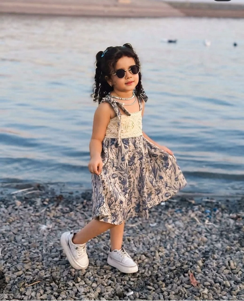 خرید و قیمت پیراهن بچه گانه دخترانه ۲ تا ۷ سال شیک و ارزان